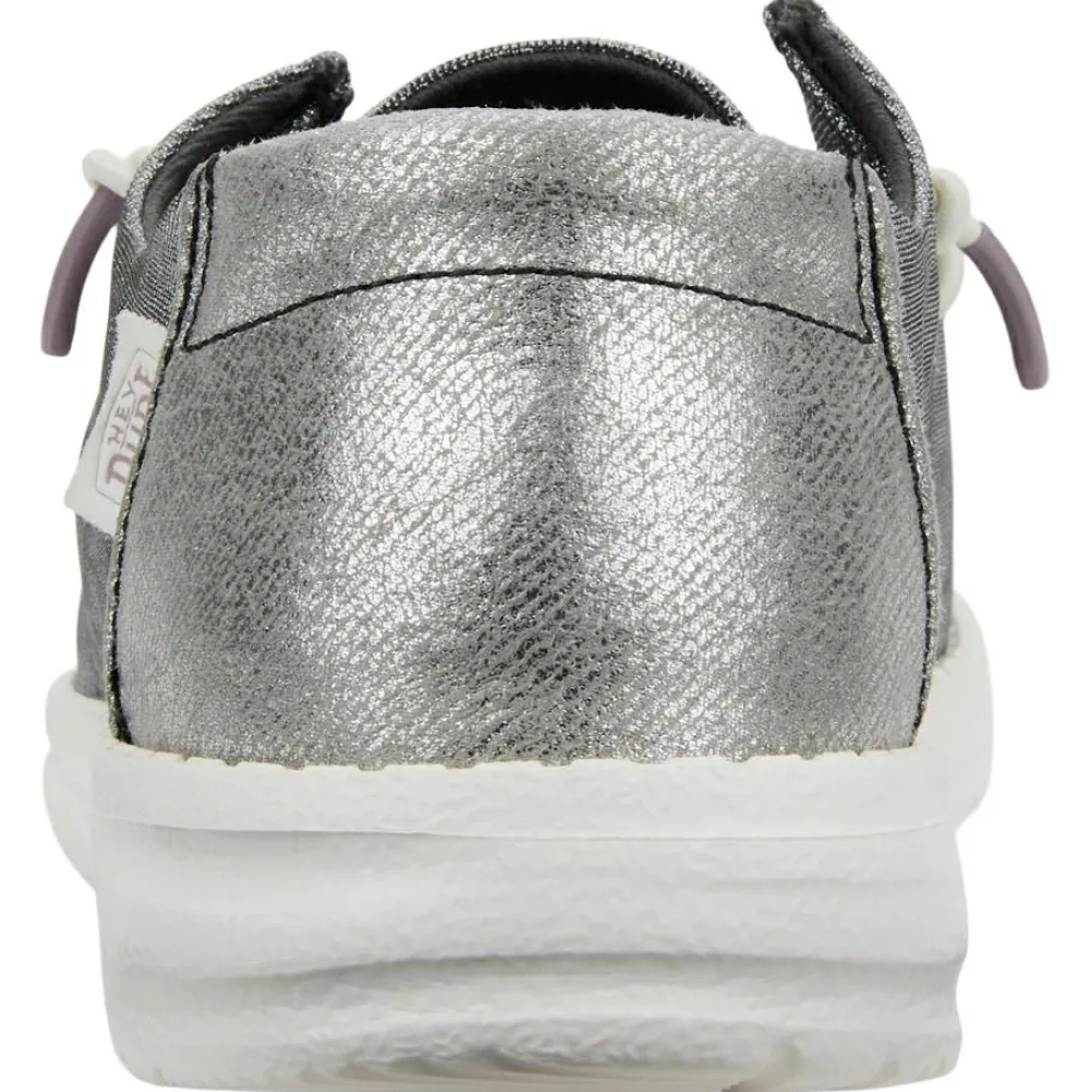 - Women's Wendy Metallic Sparkle - Sneaker < HeyDude Hot