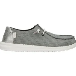 - Women's Wendy Metallic Sparkle - Sneaker < HeyDude Hot