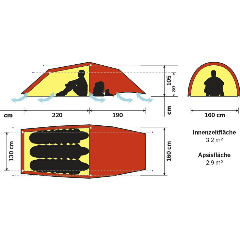 Hilleberg - Anjan 3 GT - 3-Personen Zelt