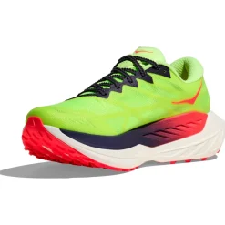 HOKA Trailrunningschuhe|Trail- & Laufschuhe-- Rocket X Trail - Trailrunningschuhe Neon Yuzu / Neon Flame