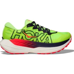 HOKA - Women's Rocket X Trail - Trailrunningschuhe Neon Yuzu / Neon Flame Outlet