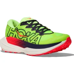 HOKA - Women's Rocket X Trail - Trailrunningschuhe Neon Yuzu / Neon Flame Outlet