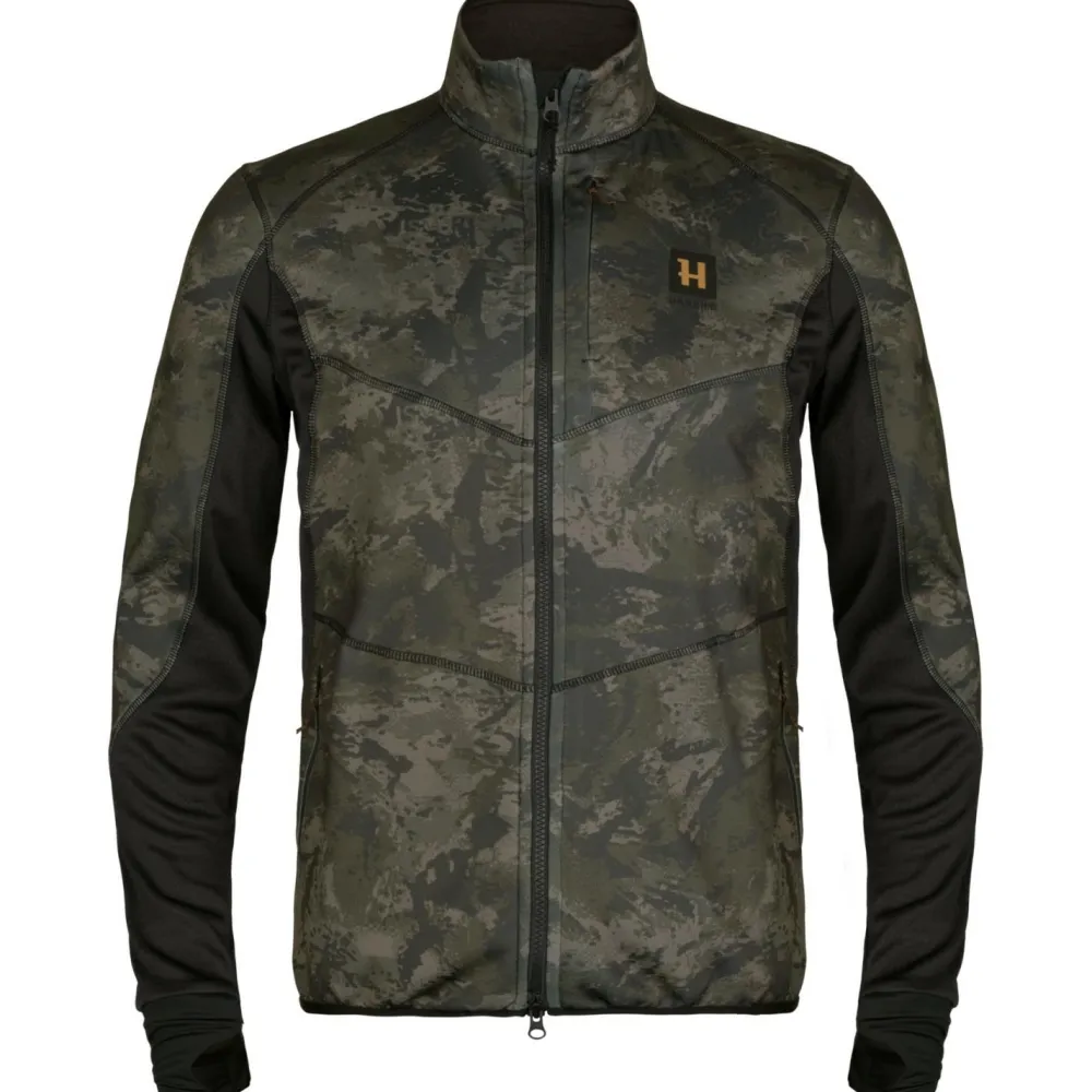 Hu00e4rkila Härkila - Noctyx Camo Fleecejacke - Fleecejacke Axis MSP Black / Black Outlet