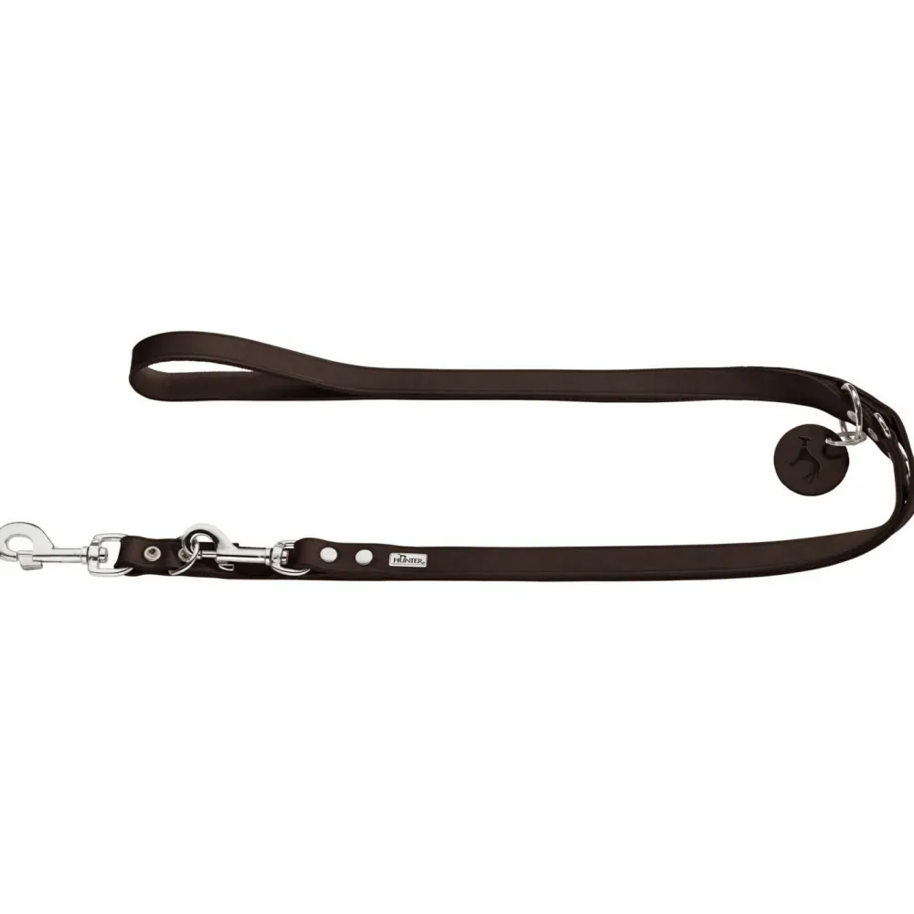 - Verstellbare Führleine Leder - Hundeleine < Hunter