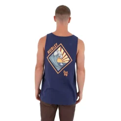 Hurley Shirts, Hemden & Longsleeves|Alltagsbekleidung-- Tank Printing Press Disques - Tank Top