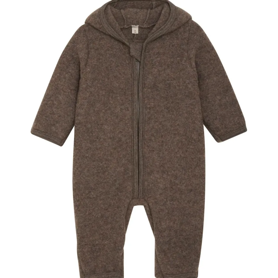 Huttelihut Trekkingbekleidung|Alltagsbekleidung-- Baby's Pram Suit Wool Fleece - Overall
