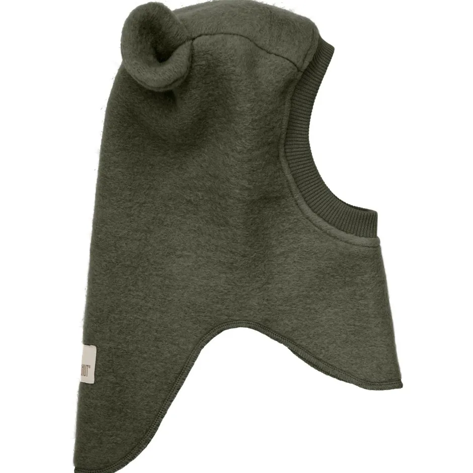 Huttelihut Trekkingbekleidung|Kopfbedeckungen-- Kid's Balaclava Ears Wool - Sturmhaube
