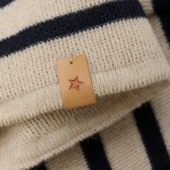 Huttelihut - Kid's Beanie Stripe Wool Knit - Mütze
