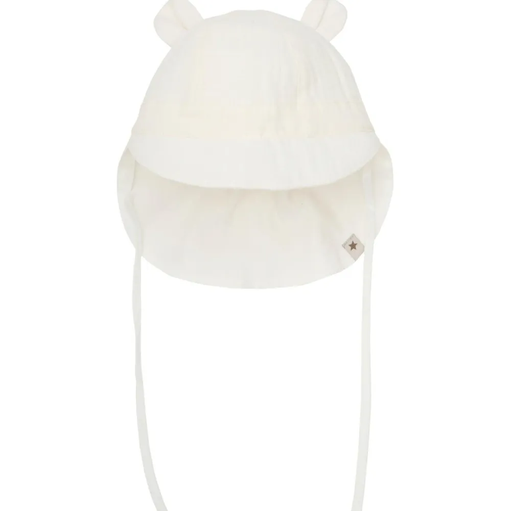 - Kid's Summer Hat Bear Ears Muslin - Hut < Huttelihut Outlet