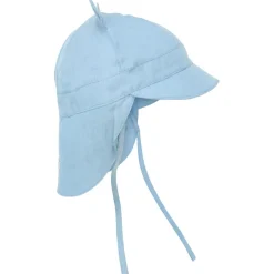 Huttelihut Caps|Kopfbedeckungen-- Kid's Summer Hat Ears Woven - Cap Soft Chambray