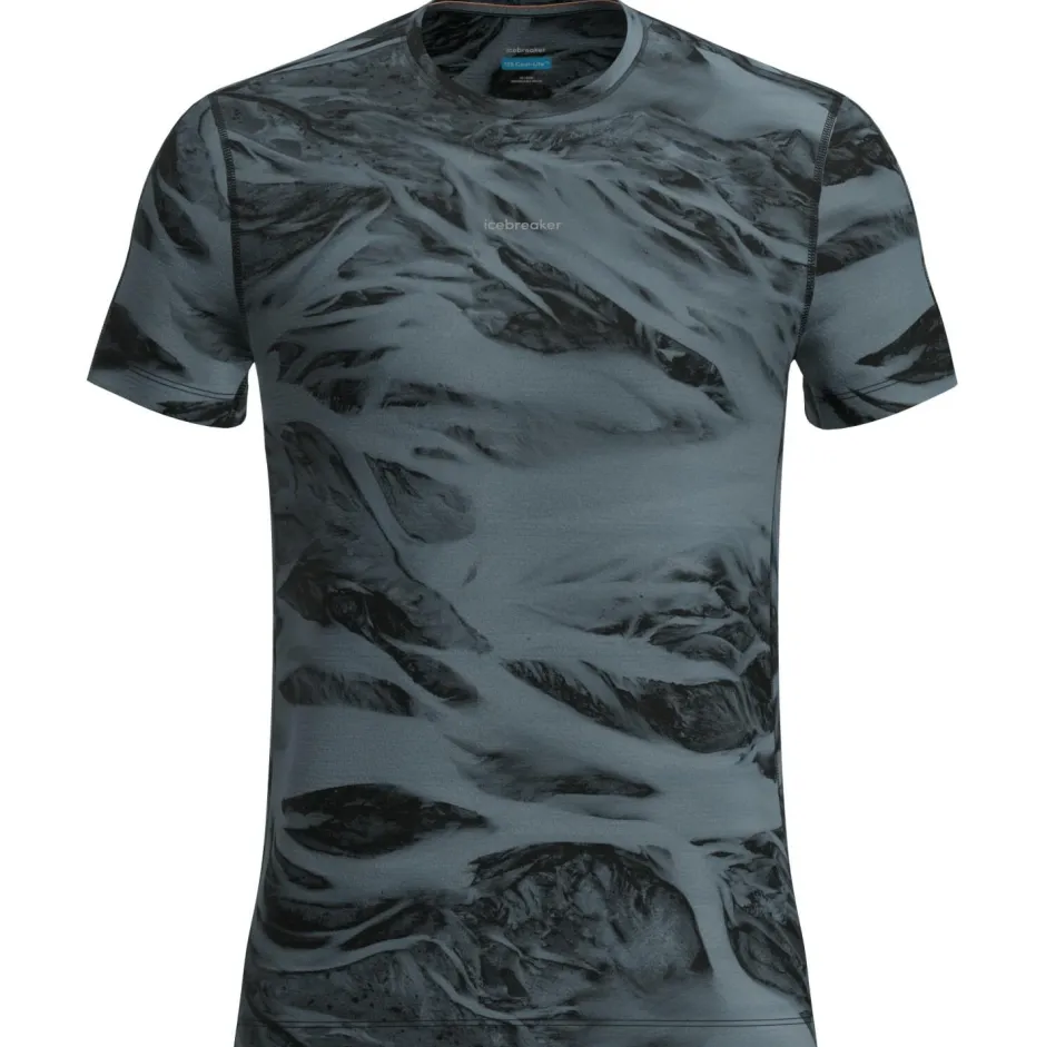 Icebreaker - erino 125 Coo-ite peed / Tee otion AOP - Funktionhirt