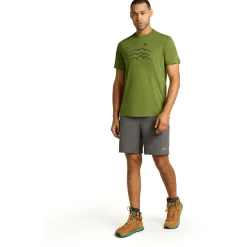 Icebreaker Laufbekleidung|Wanderbekleidung-- Merino 125 Cool-Lite Sphere S/S Across - Merinoshirt