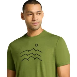 Icebreaker Laufbekleidung|Wanderbekleidung-- Merino 125 Cool-Lite Sphere S/S Across - Merinoshirt