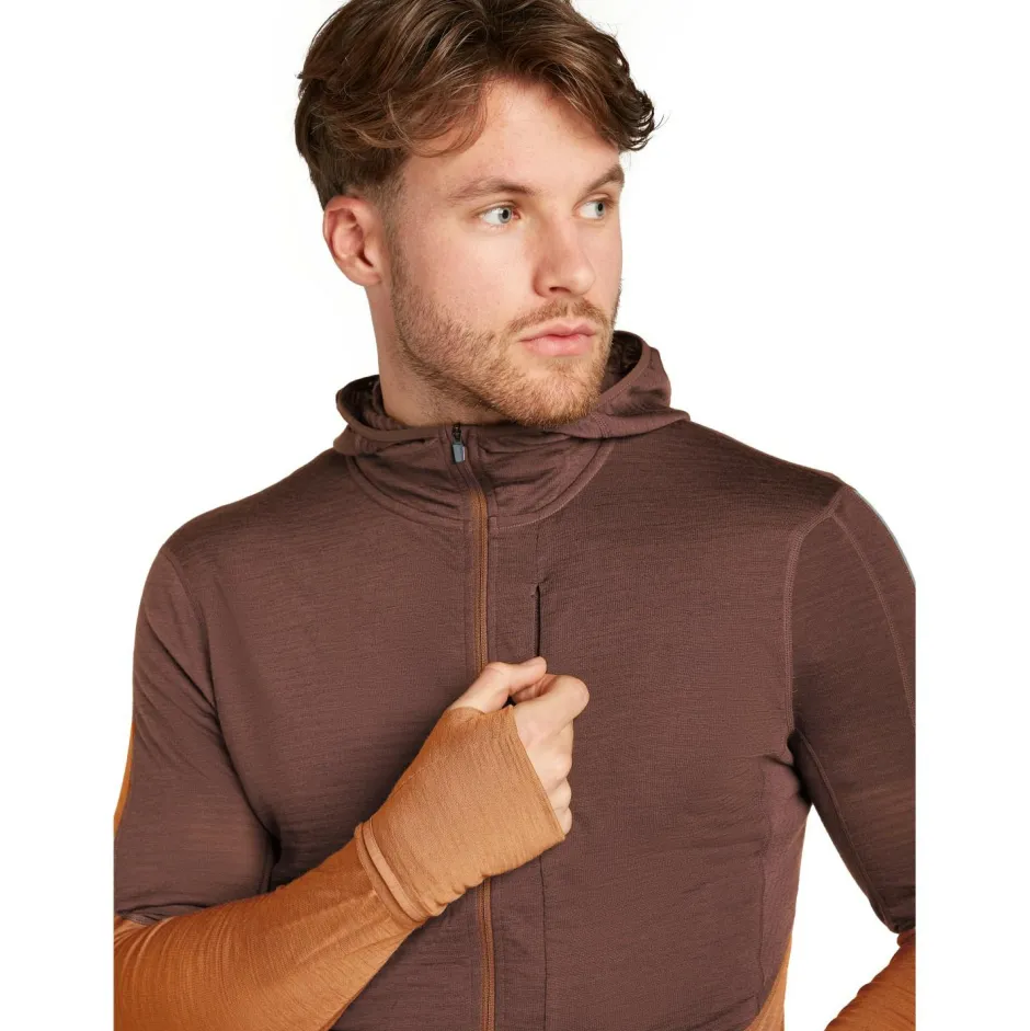 Icebreaker - erino 200 Reafeece Decender / Zip Hoodie - Feecepuover