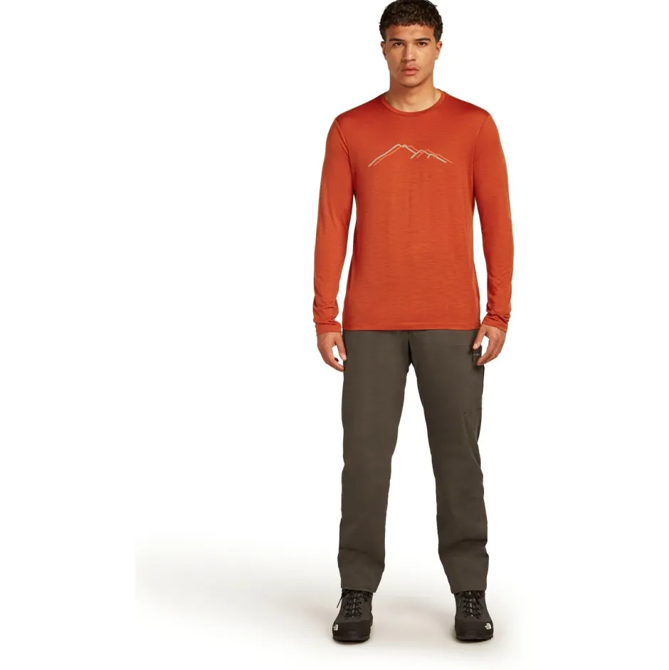 Icebreaker - erino 150 Tech ite / Tee Rainer Ridge - erinohirt