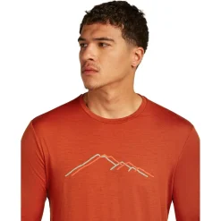 Icebreaker - erino 150 Tech ite / Tee Rainer Ridge - erinohirt