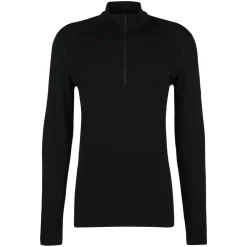 Icebreaker - 260 Tech L/S Half Zip - Merinounterwäsche Black Best
