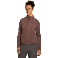 Icebreaker Wanderbekleidung|Jacken-- Women's Merino Blend 800 Realfl. Cl. Pile L/S - Merinojacke
