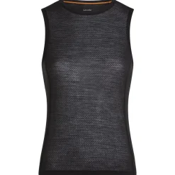 Icebreaker - Women's Merino 75 Cool-Lite Featherlight Tank - Top Black Outlet