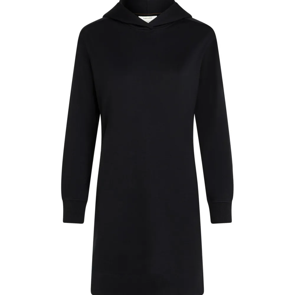 Icebreaker - Women's Merino Crush L/S Dress - Kleid Black New