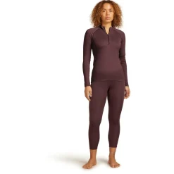 Icebreaker - Women's 300 MerinoFine Polar L/S Half Zip - Merinounterwäsche Best