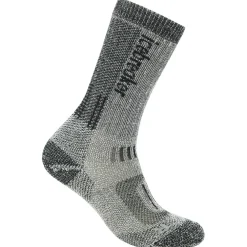 Icebreaker - Women's Merino Hike+ Mountaineer Mid Calf - Wandersocken Jet Heather / Black Sale