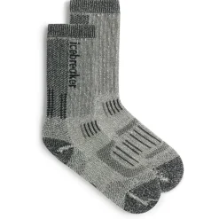 Icebreaker - Women's Merino Hike+ Mountaineer Mid Calf - Wandersocken Jet Heather / Black Sale