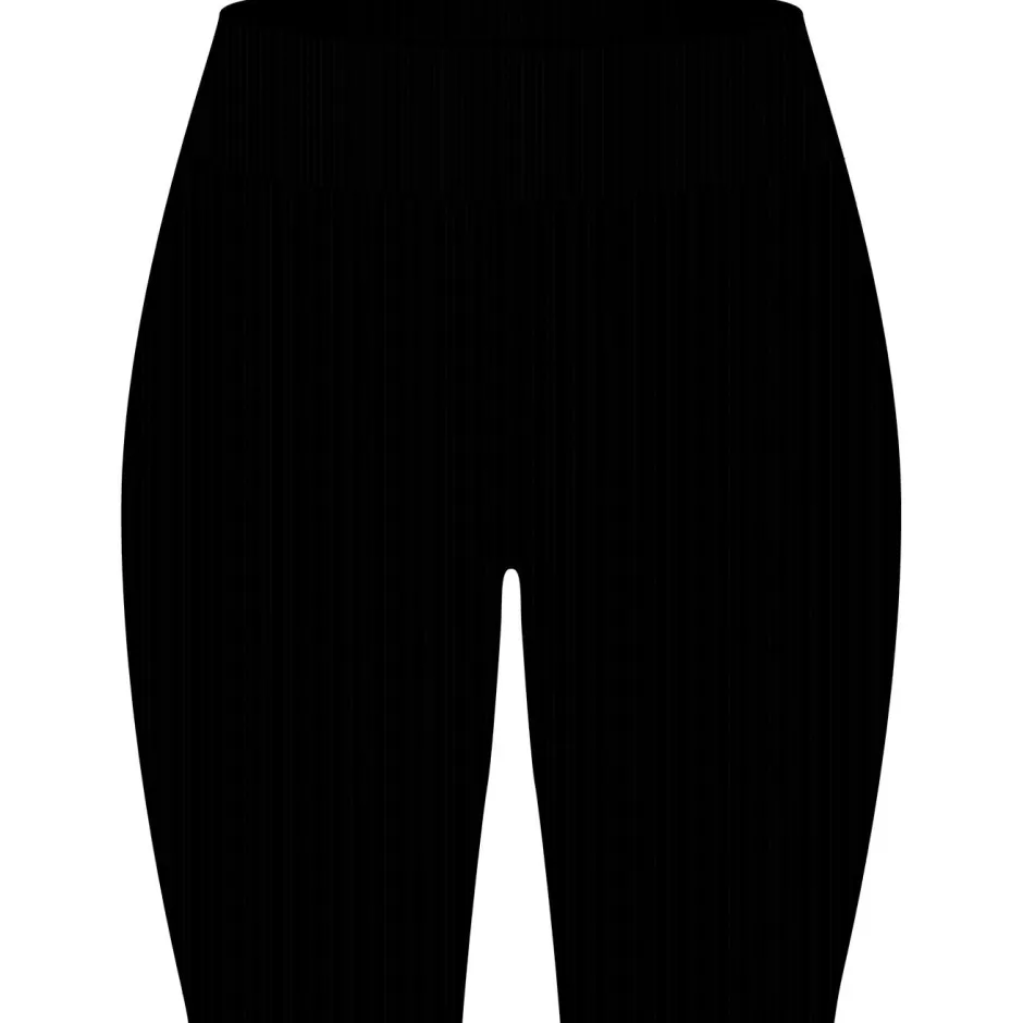 Icebreaker Trekkingbekleidung|Wanderbekleidung-- Women's Merino Seamless Rib 8'' High Rise - Shorts Black