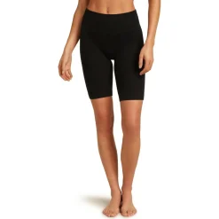 Icebreaker Trekkingbekleidung|Wanderbekleidung-- Women's Merino Seamless Rib 8'' High Rise - Shorts Black