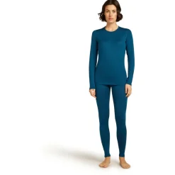 Icebreaker Merinounterwäsche|Skiunterwäsche-- Women's Merino 260 Tech High Rise Leggings - Merinounterwäsche Black