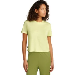 Icebreaker - Woen' erino 150 Tech ite III / Crop Tee - erinohirt