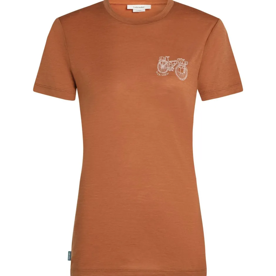 Icebreaker Trekkingbekleidung|Wanderbekleidung-- Women's Merino 150 Tech Lite S/S Adventure Ride - Merinoshirt