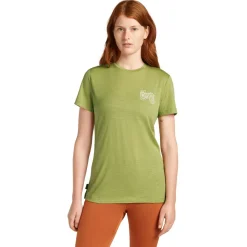 Icebreaker Trekkingbekleidung|Wanderbekleidung-- Women's Merino 150 Tech Lite S/S Adventure Ride - Merinoshirt