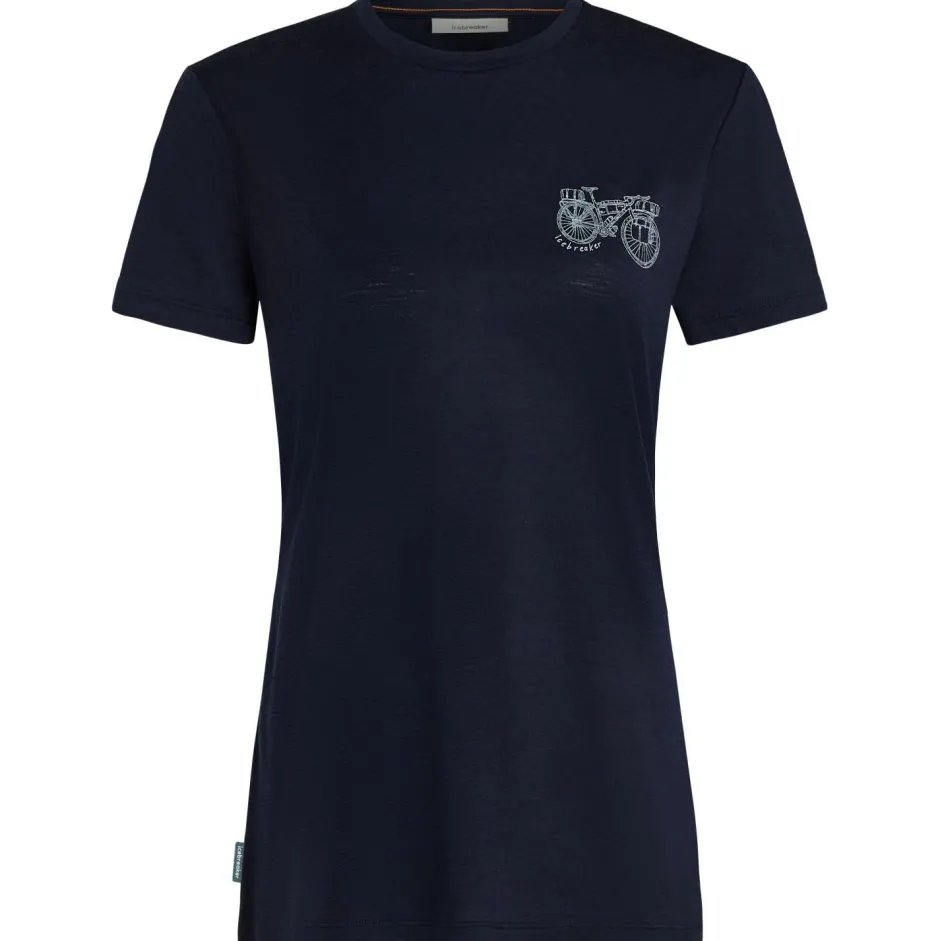Icebreaker Trekkingbekleidung|Wanderbekleidung-- Women's Merino 150 Tech Lite S/S Adventure Ride - Merinoshirt