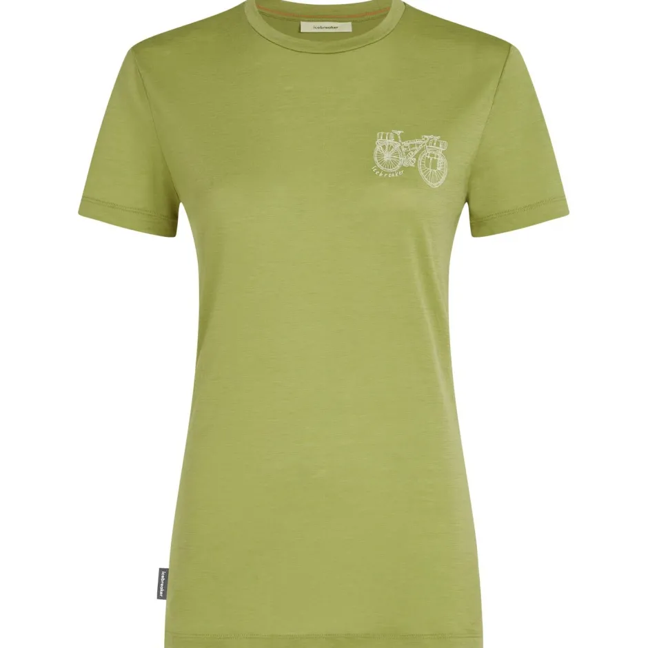 Icebreaker Trekkingbekleidung|Wanderbekleidung-- Women's Merino 150 Tech Lite S/S Adventure Ride - Merinoshirt