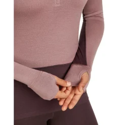 Icebreaker - Woen' erino 260 Zoneknit / Haf Zip - erinopuover