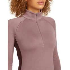 Icebreaker - Woen' erino 260 Zoneknit / Haf Zip - erinopuover