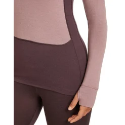 Icebreaker - Woen' erino 260 Zoneknit / Haf Zip - erinopuover