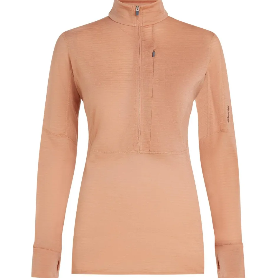 Icebreaker - Woen' Reafeece Decender / Haf Zip - erinohirt