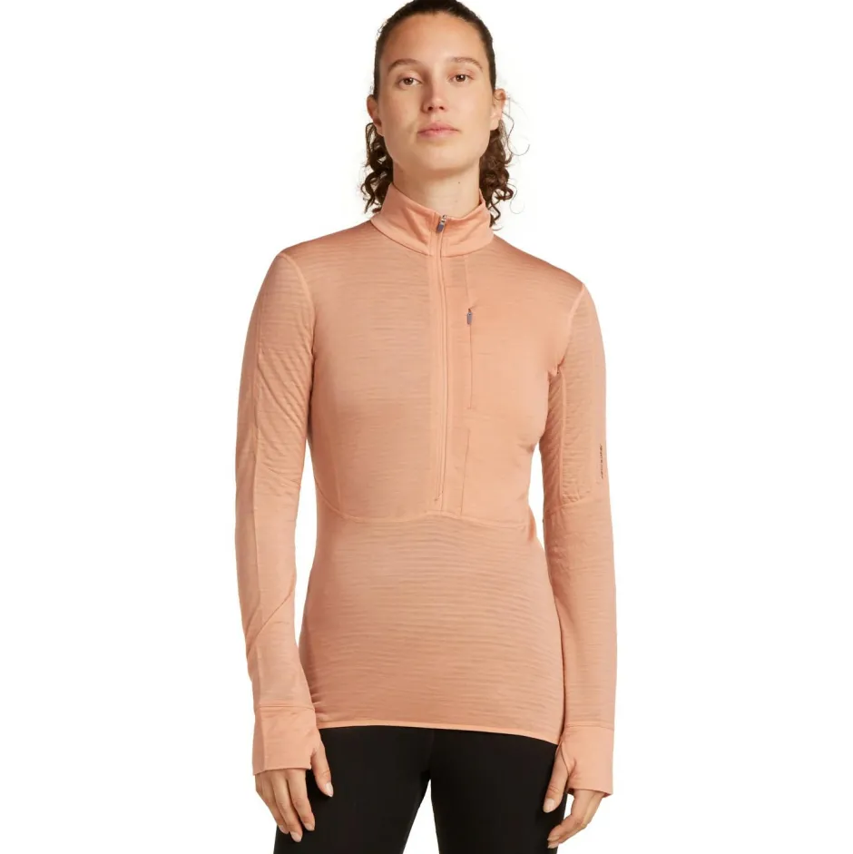 Icebreaker - Woen' Reafeece Decender / Haf Zip - erinohirt