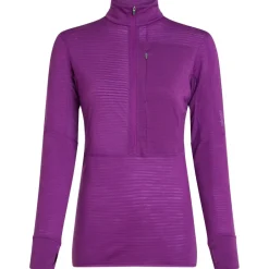 Icebreaker - Woen' Reafeece Decender / Haf Zip - erinohirt