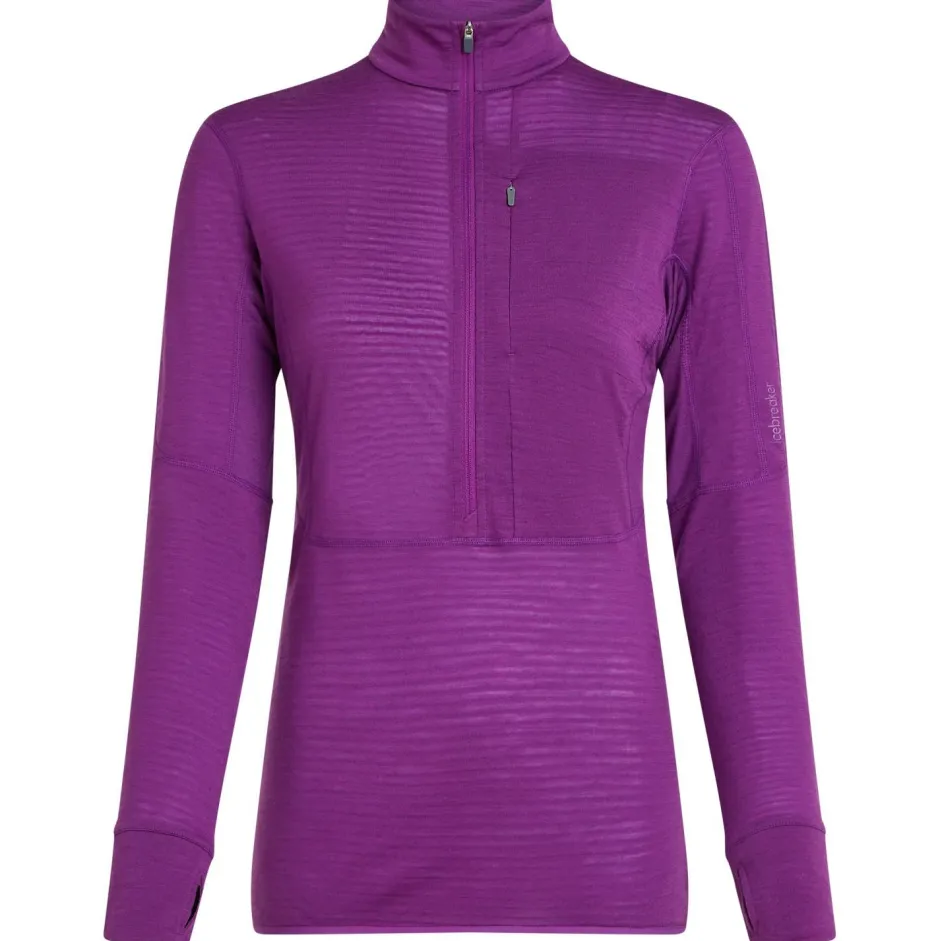 Icebreaker - Woen' Reafeece Decender / Haf Zip - erinohirt