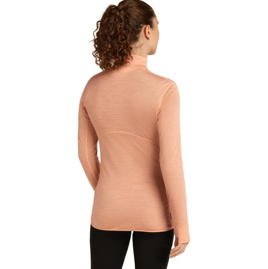 Icebreaker - Woen' Reafeece Decender / Haf Zip - erinohirt