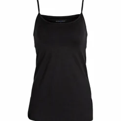 Icebreaker - Women's Siren Bra Cami - Merinoshirt Black New