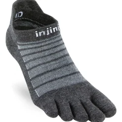 Injinji - Run Lightweight No Show Wool - Laufsocken Slate New