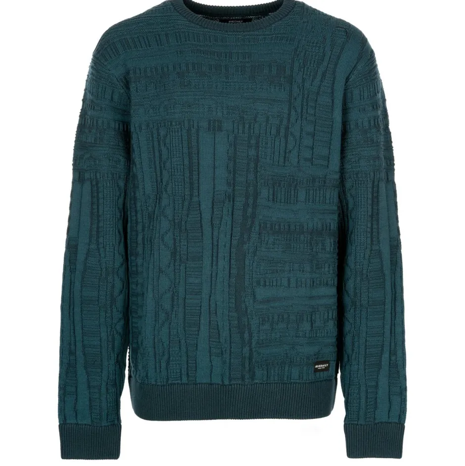 Iriedaily Pullover & Hoodies|Alltagsbekleidung-- Theo Structure Knit - Pullover