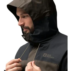 Jack Wolfskin Trekkingbekleidung|Wanderbekleidung-- Kammweg 2L Jacket - Softshelljacke cold coffee