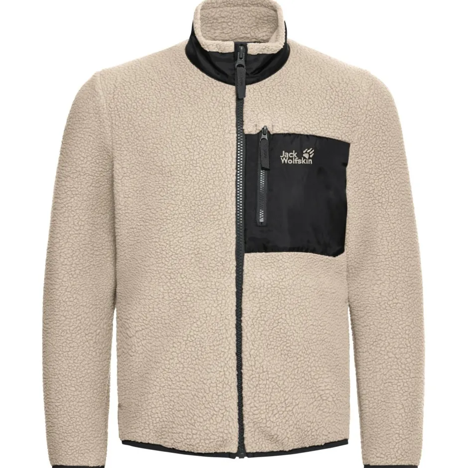 Jack Wolfskin Wanderbekleidung|Jacken-- Kid's Lite Curl Fullzip - Fleecejacke