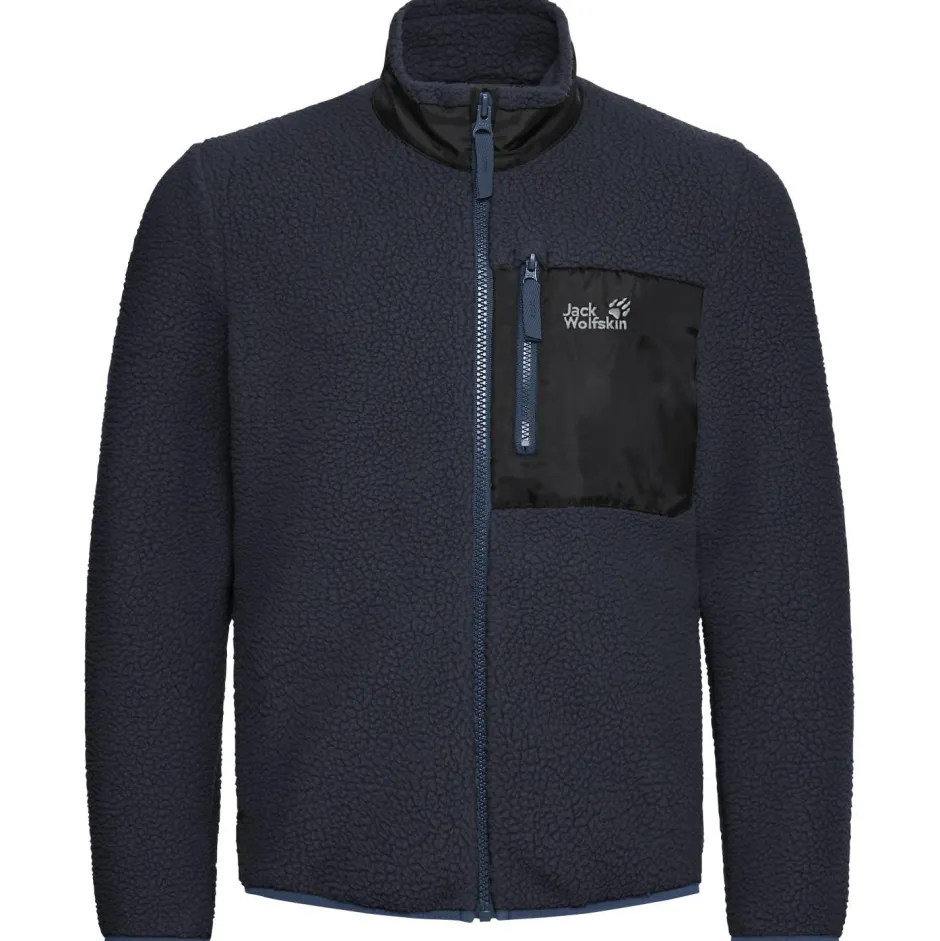 Jack Wolfskin Wanderbekleidung|Jacken-- Kid's Lite Curl Fullzip - Fleecejacke