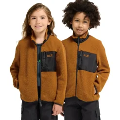 Jack Wolfskin Wanderbekleidung|Jacken-- Kid's Lite Curl Fullzip - Fleecejacke